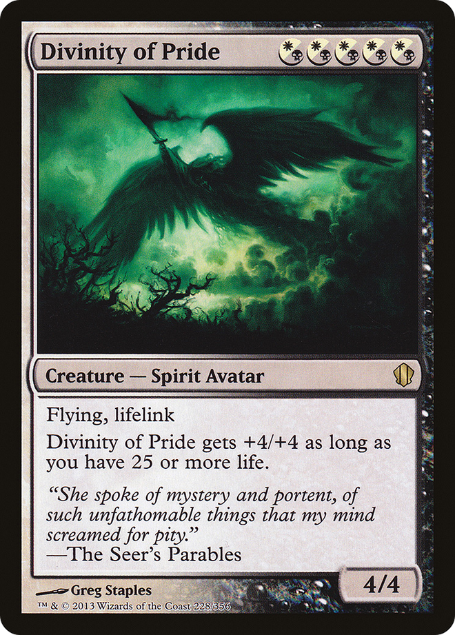 Divinity of Pride [Commander 2013]