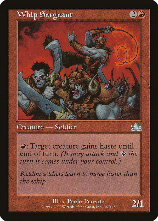 Whip Sergeant [Prophecy]