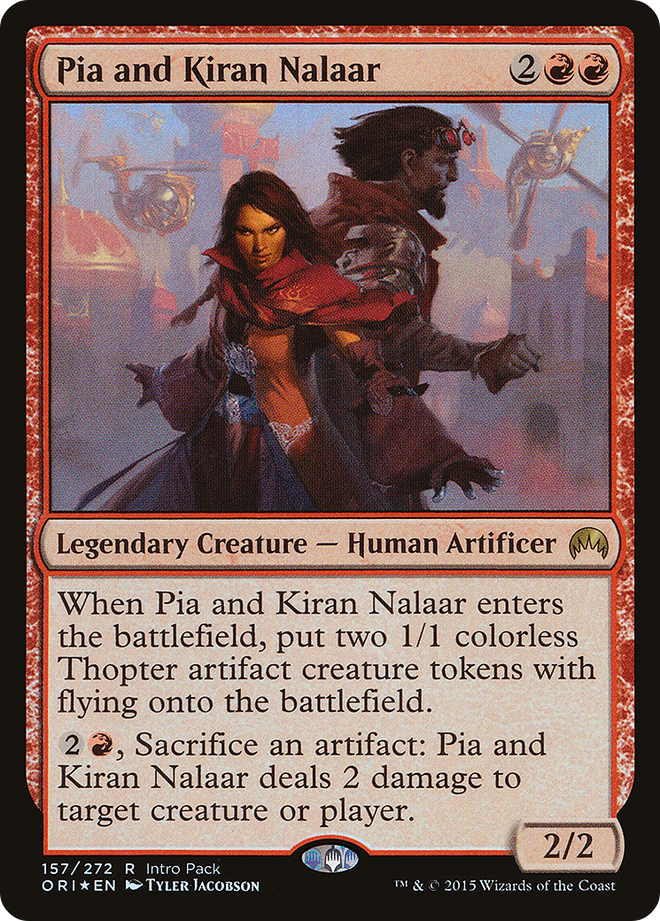 Pia and Kiran Nalaar (Intro Pack) [Magic Origins Promos]