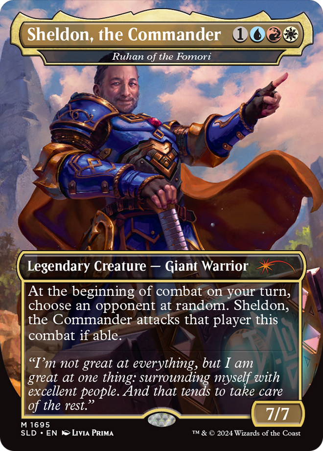 Ruhan of the Fomori - Sheldon, the Commander [Secret Lair: Sheldon's Spellbook]