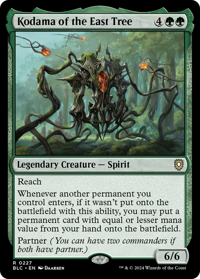 Kodama of the East Tree [Bloomburrow Commander]