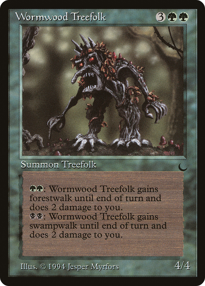 Wormwood Treefolk [The Dark]