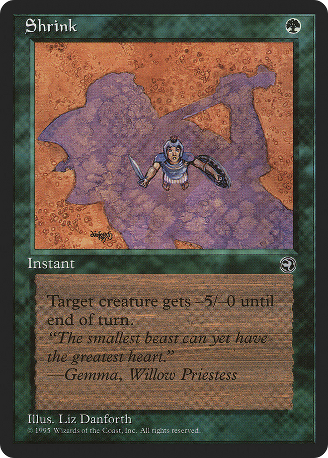 Shrink (Gemma Flavor Text) [Homelands]