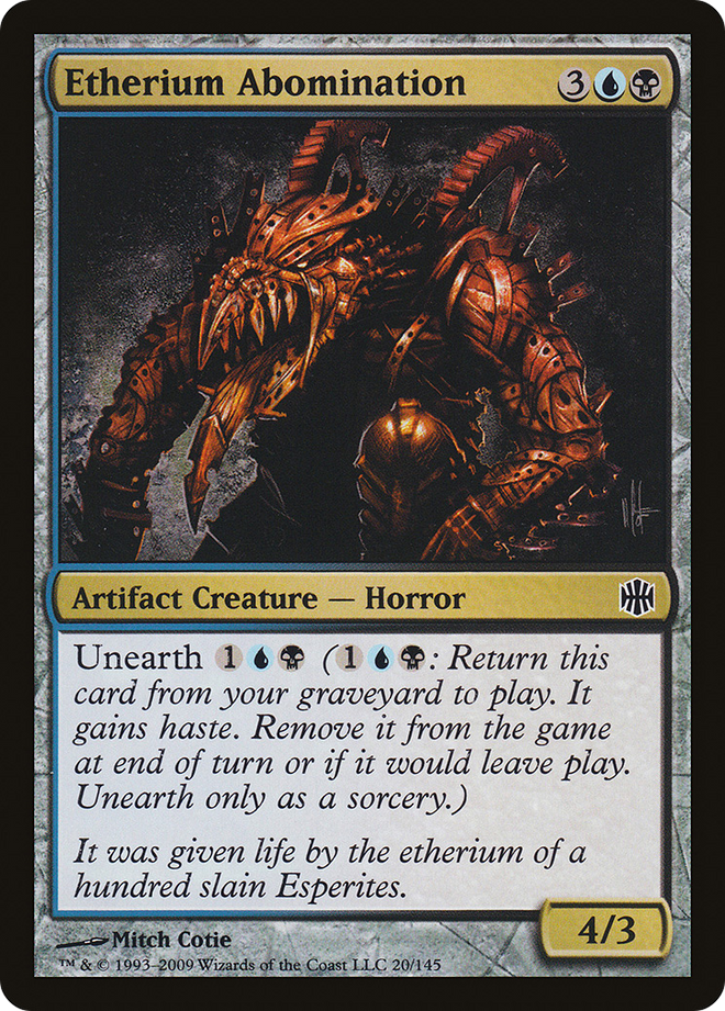 Etherium Abomination [Alara Reborn]