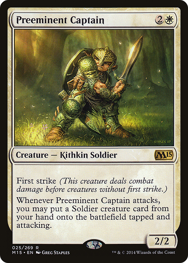 Preeminent Captain [Magic 2015]