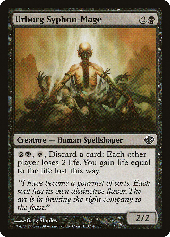 Urborg Syphon-Mage [Duel Decks: Garruk vs. Liliana]