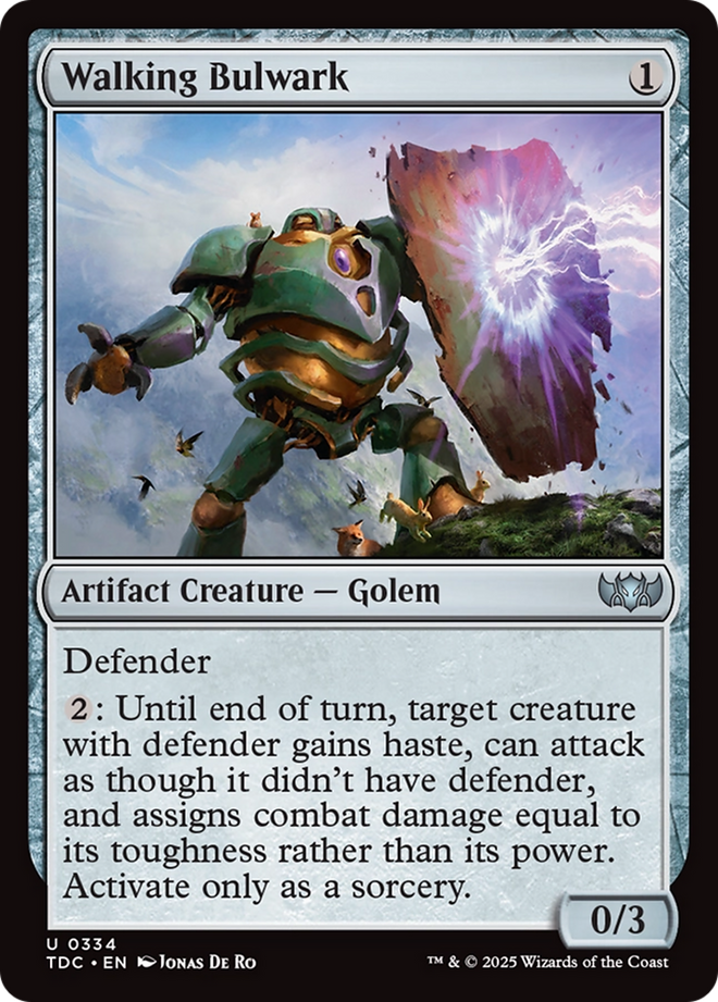 Walking Bulwark [Tarkir: Dragonstorm Commander]