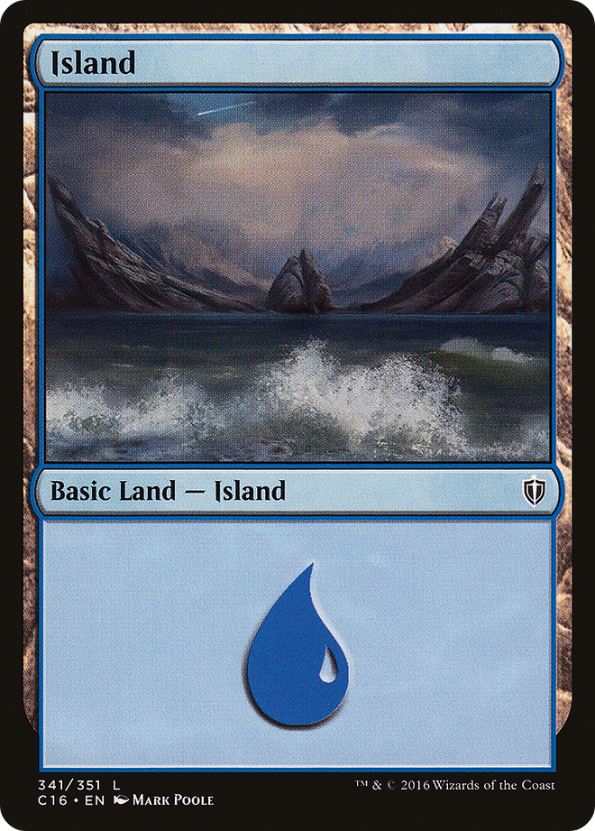 Island (341) [Commander 2016]
