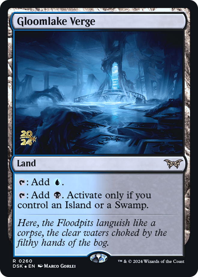 Gloomlake Verge [Duskmourn: House of Horror Prerelease Promos]