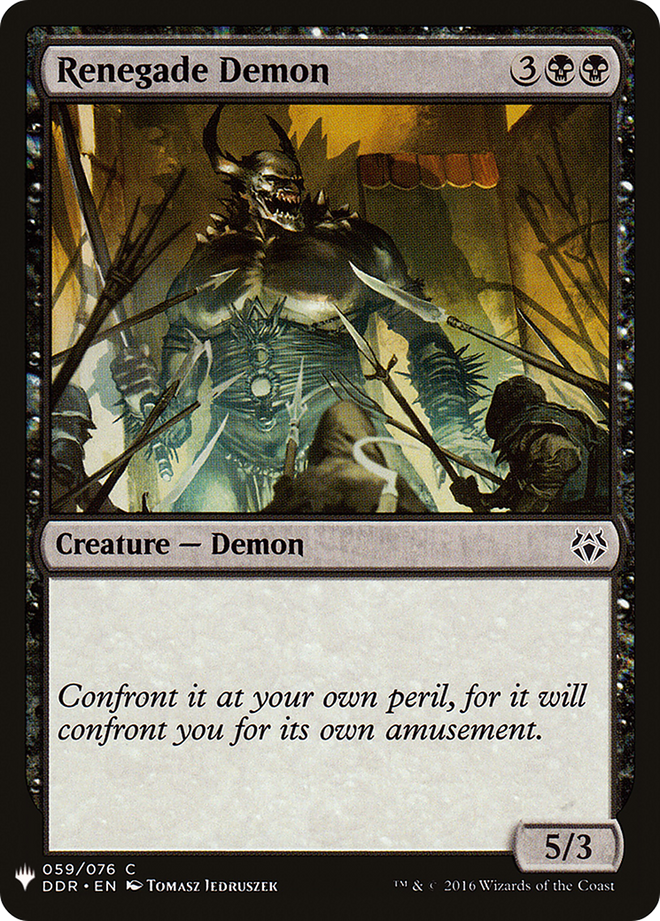 Renegade Demon [Mystery Booster]