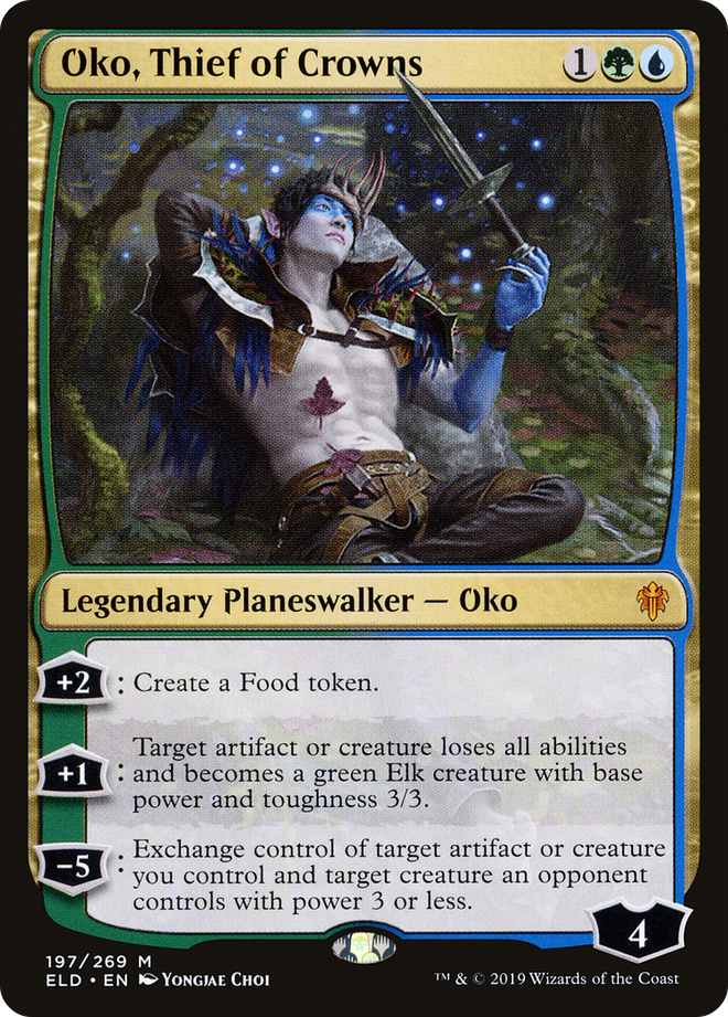 Oko, Thief of Crowns [Throne of Eldraine]
