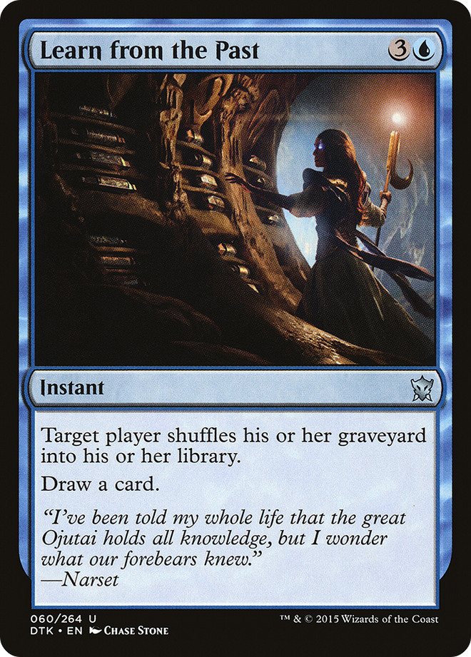 Learn from the Past [Dragons of Tarkir]
