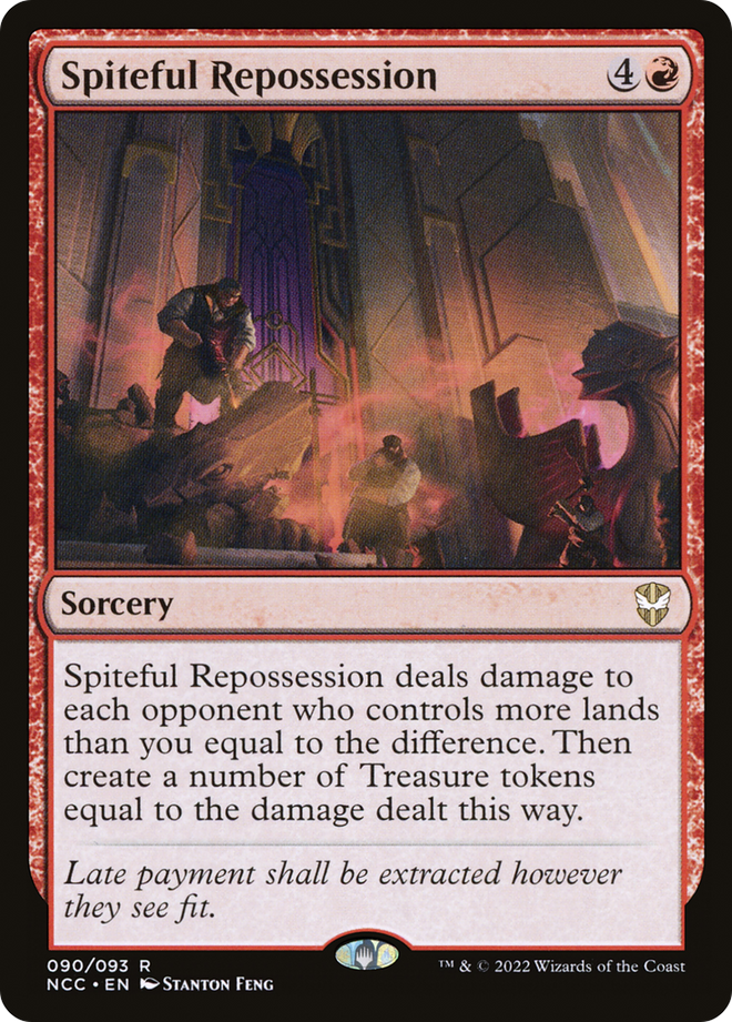 Spiteful Repossession [Streets of New Capenna Commander]
