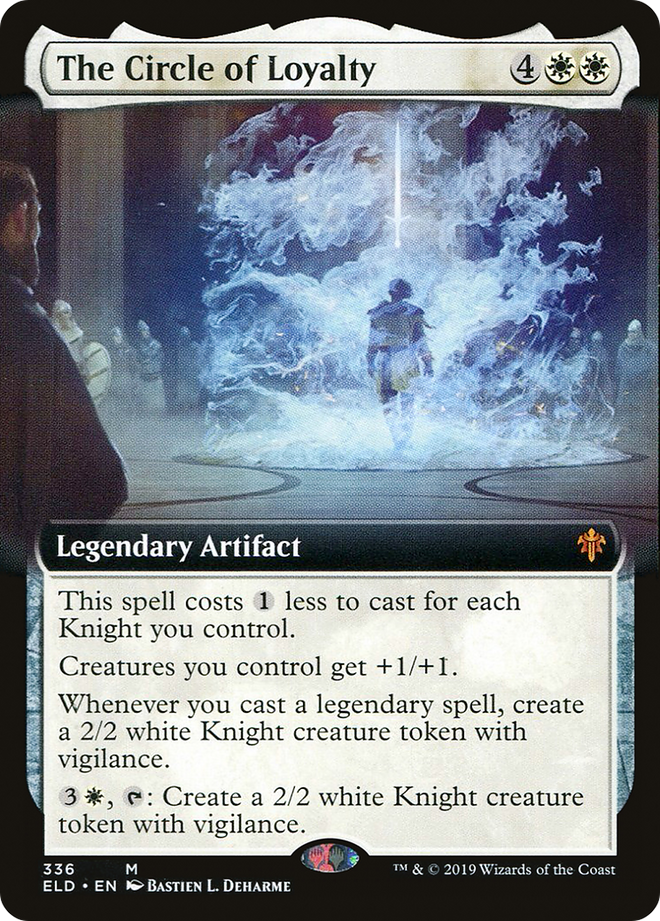The Circle of Loyalty (Extended Art) [Throne of Eldraine]