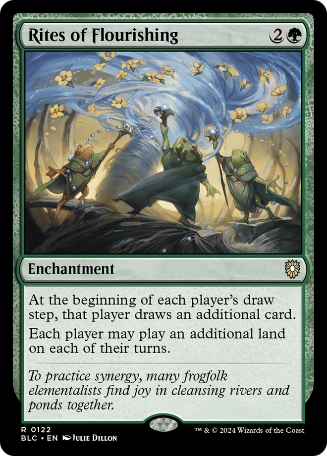 Rites of Flourishing [Bloomburrow Commander]