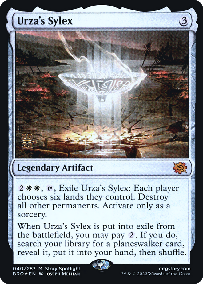 Urza's Sylex [The Brothers' War Prerelease Promos]