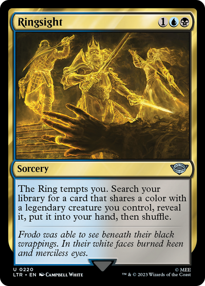 Ringsight [The Lord of the Rings: Tales of Middle-Earth]