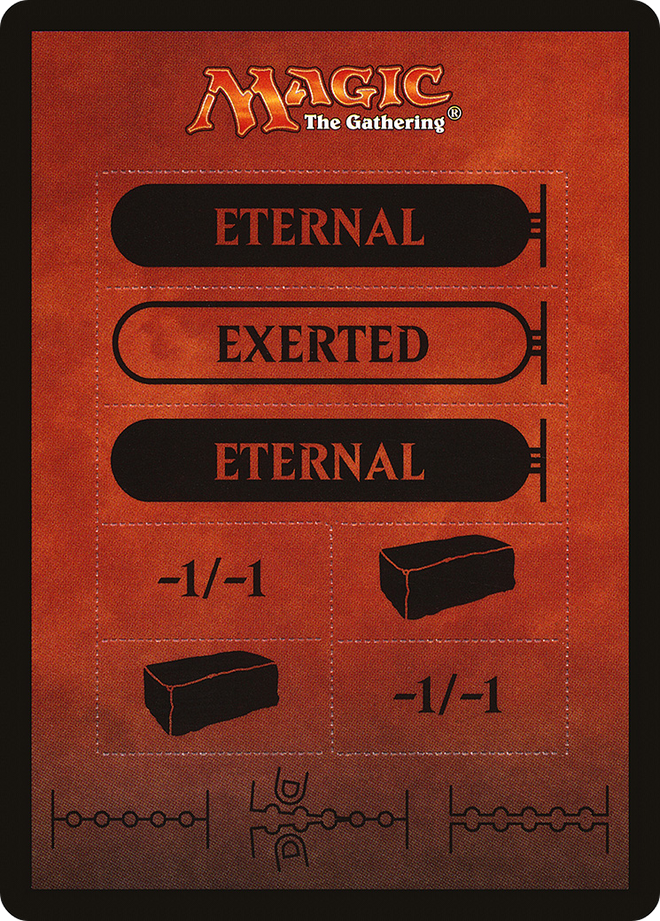 Punchcard (No Copyright Symbol) [Hour of Devastation Tokens]