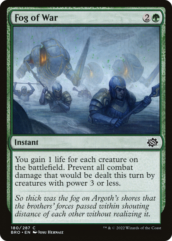 Fog of War [The Brothers' War]