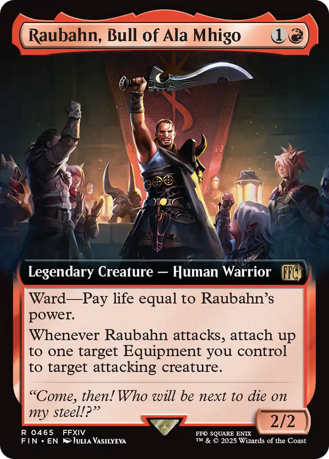 Raubahn, Bull of Ala Mhigo (Extended Art) [FINAL FANTASY]