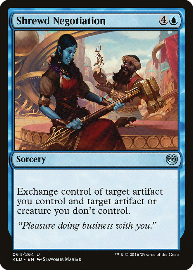Shrewd Negotiation [Kaladesh]