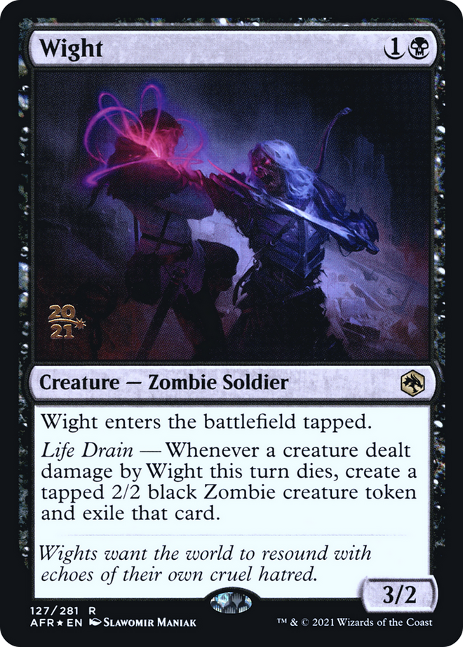 Wight [Dungeons & Dragons: Adventures in the Forgotten Realms Prerelease Promos]