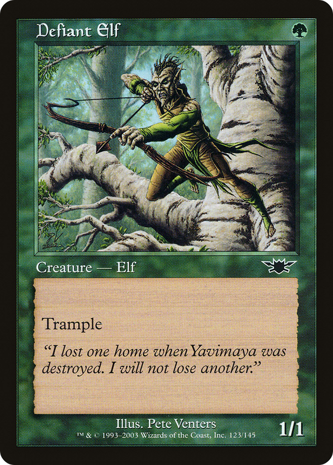 Defiant Elf [Legions]