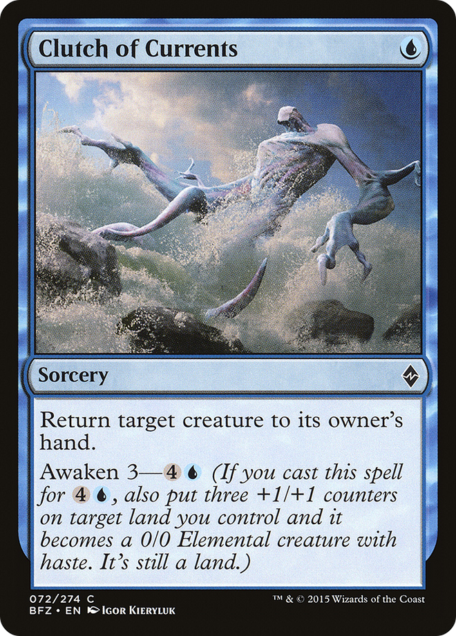 Clutch of Currents [Battle for Zendikar]