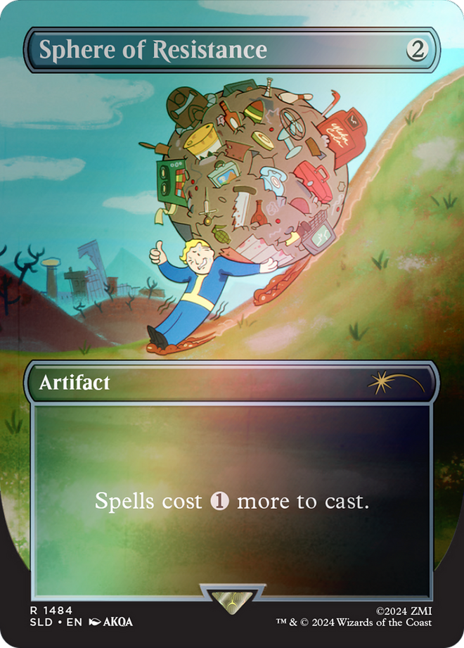 Sphere of Resistance (Rainbow Foil) [Secret Lair Drop Series]