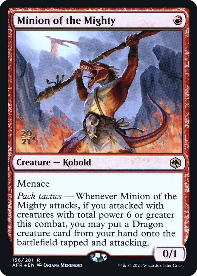 Minion of the Mighty [Dungeons & Dragons: Adventures in the Forgotten Realms Prerelease Promos]