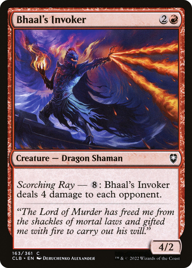 Bhaal's Invoker [Commander Legends: Battle for Baldur's Gate]