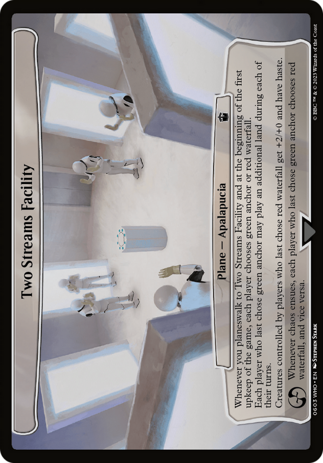 Two Streams Facility [Doctor Who]