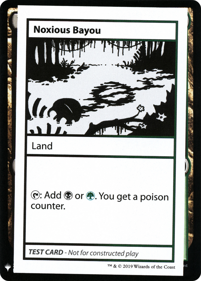 Noxious Bayou [Mystery Booster Playtest Cards]