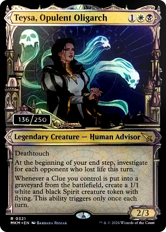 Teysa, Opulent Oligarch (Serialized) [Murders at Karlov Manor]