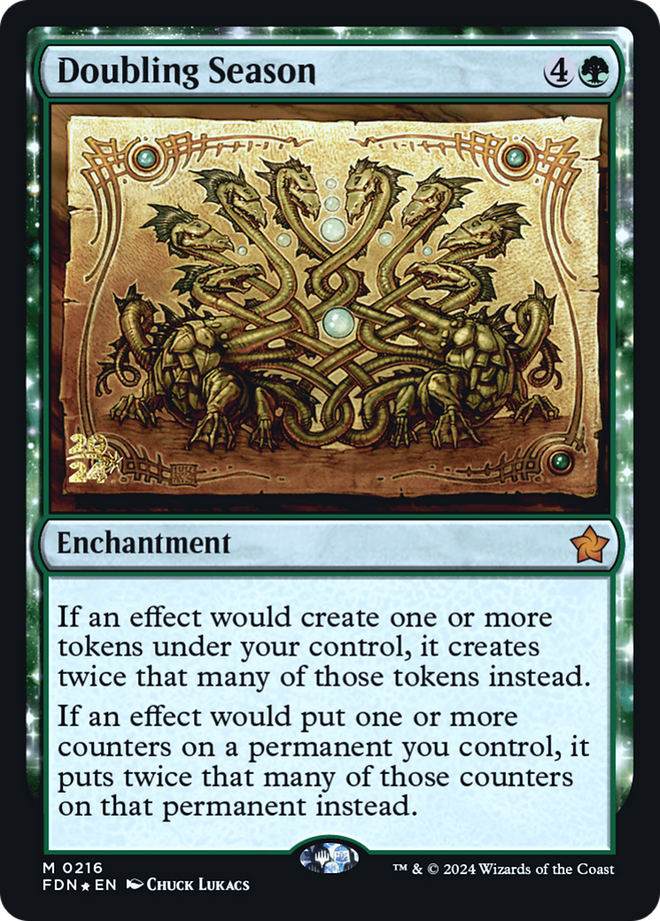 Doubling Season [Foundations Prerelease Promos]