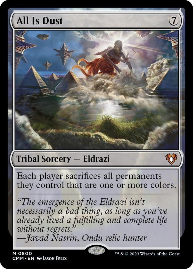 All Is Dust (CMM-800) - Commander Masters