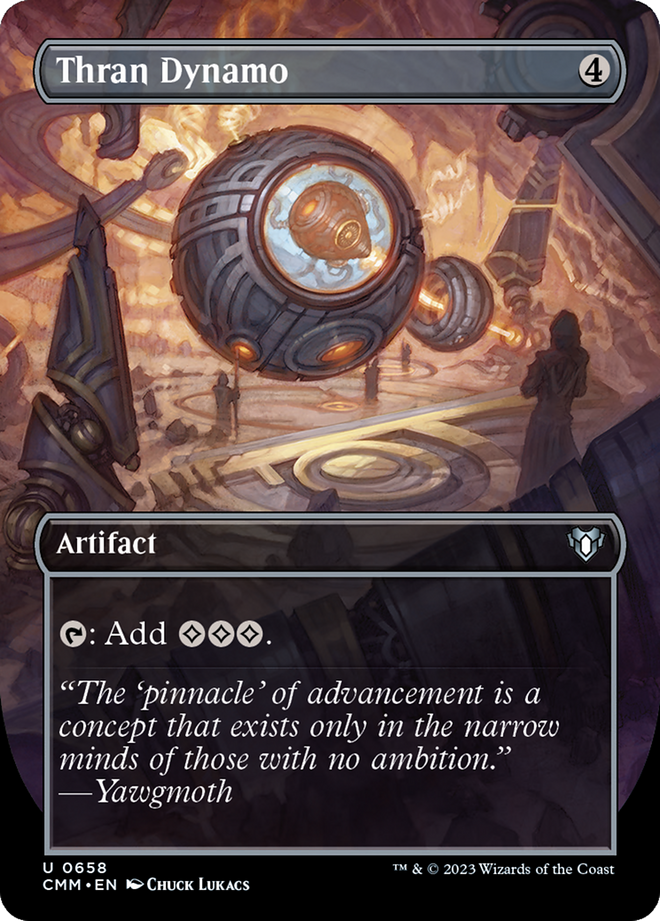 Thran Dynamo (Borderless Alternate Art) [Commander Masters]