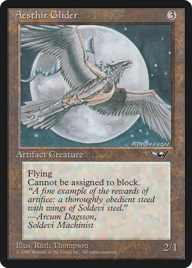 Aesthir Glider (Moon) (ALL-116B) - Alliances