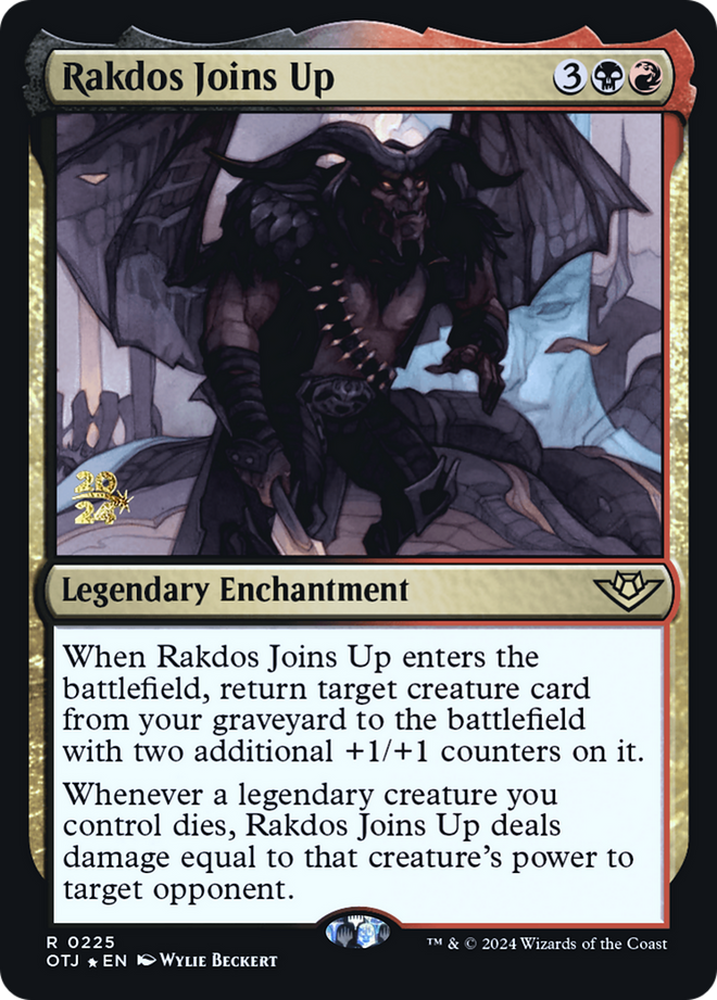 Rakdos Joins Up [Outlaws of Thunder Junction Prerelease Promos]