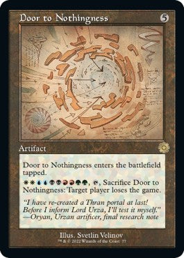 Door to Nothingness (Schematic) [77]