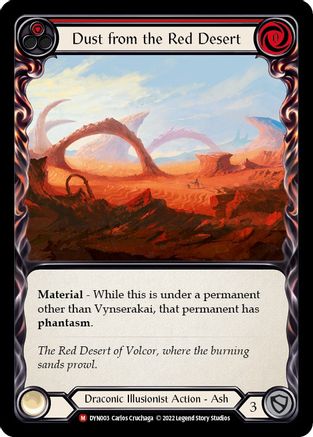 Dust from the Red Desert (DYN003) - Dynasty