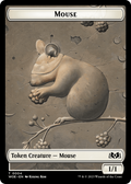 Mouse // Food (0013) Double-Sided Token [Wilds of Eldraine Tokens]