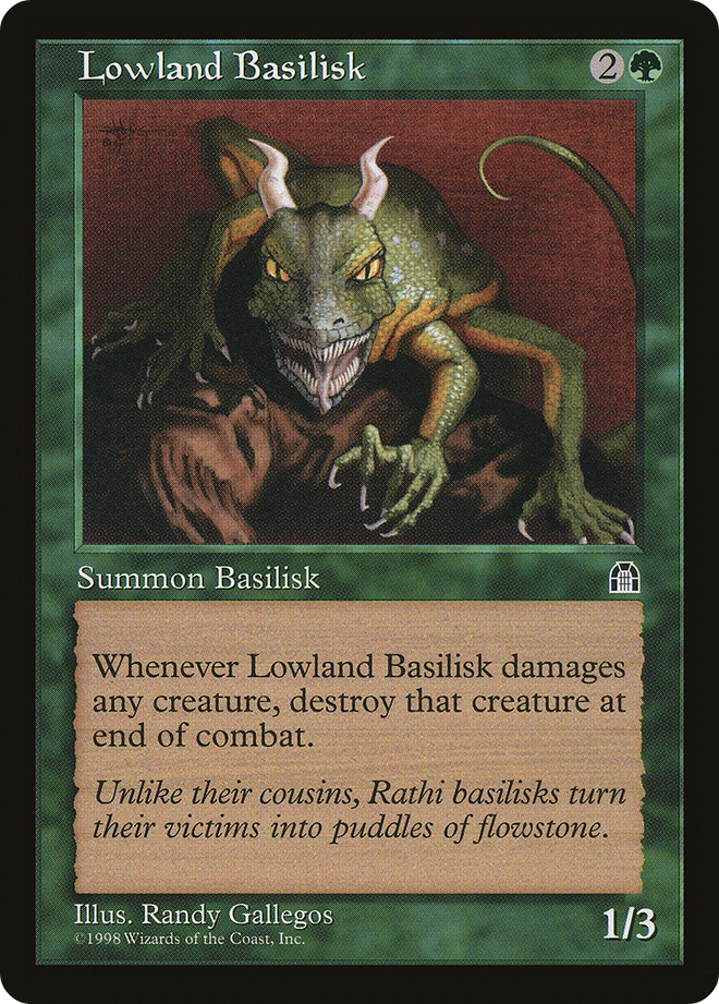 Lowland Basilisk [Stronghold]