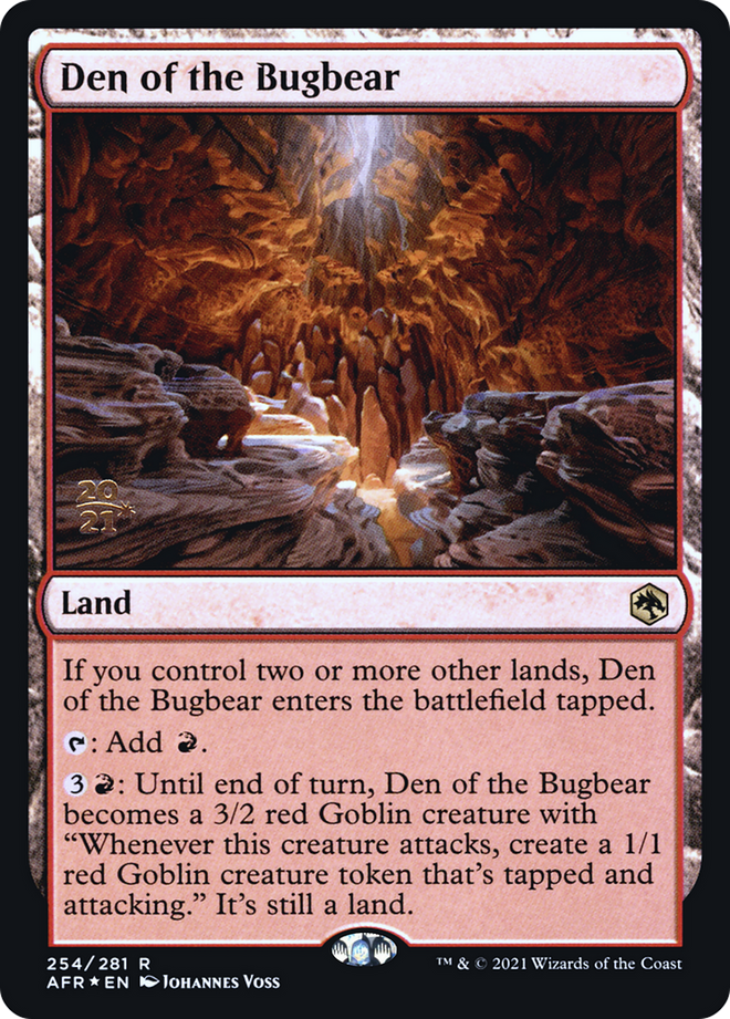 Den of the Bugbear [Dungeons & Dragons: Adventures in the Forgotten Realms Prerelease Promos]