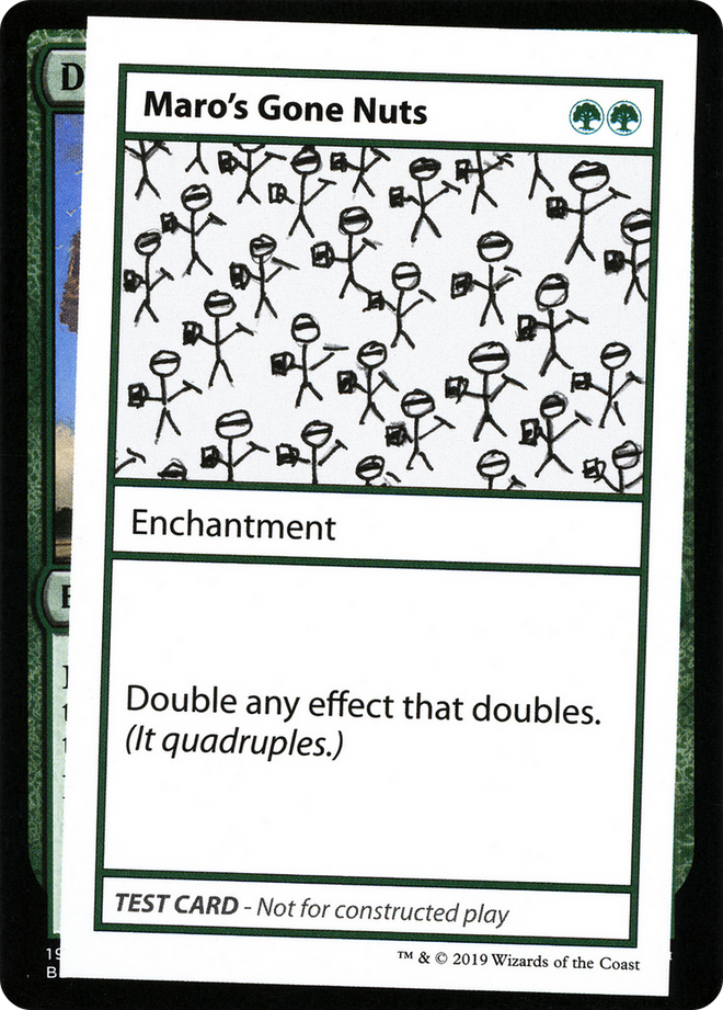 Maro's Gone Nuts (2021 Edition) [Mystery Booster Playtest Cards]