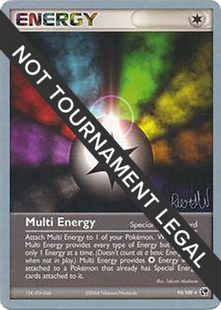 Multi Energy (93/100) (Rocky Beach - Reed Weichler) [World Championships 2004]