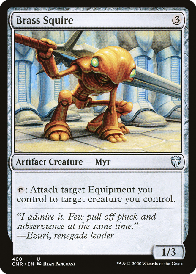 Brass Squire [Commander Legends]