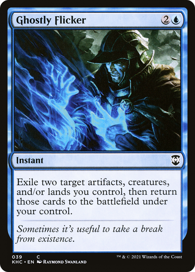 Ghostly Flicker [Kaldheim Commander]