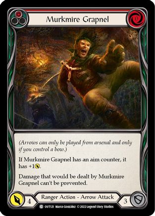 Murkmire Grapnel (Red) (OUT121) - Outsiders Rainbow Foil