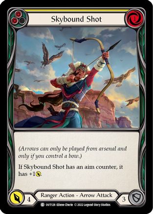 Skybound Shot (Yellow) (OUT128) - Outsiders